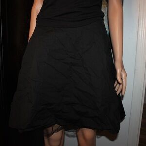 Forever 21 Black A-Line Skirt